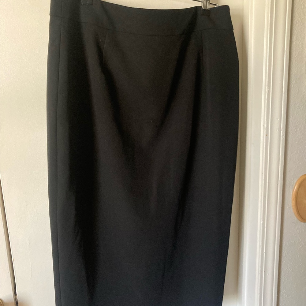 ANTONIO MELANI Black Pencil Skirt